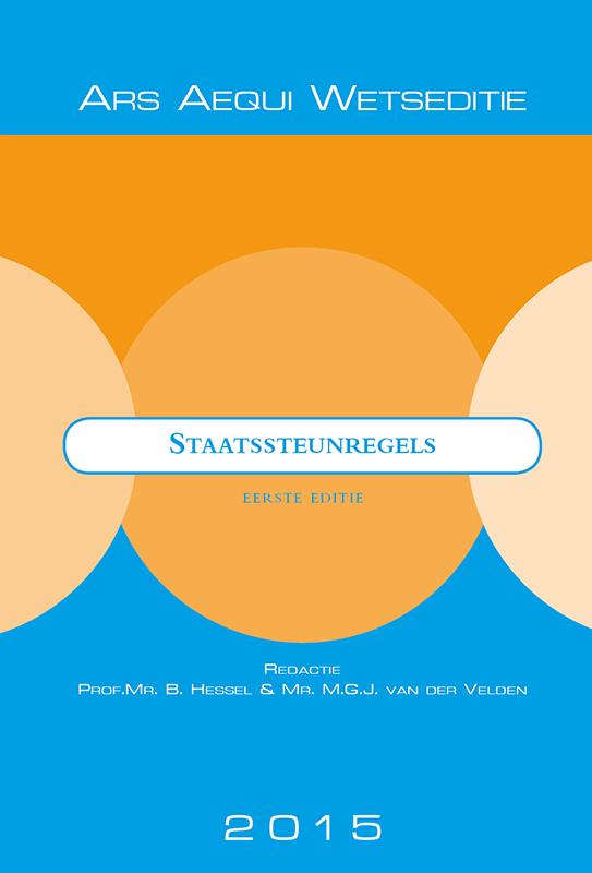 Omslag van De Europese staatssteunregels 2015