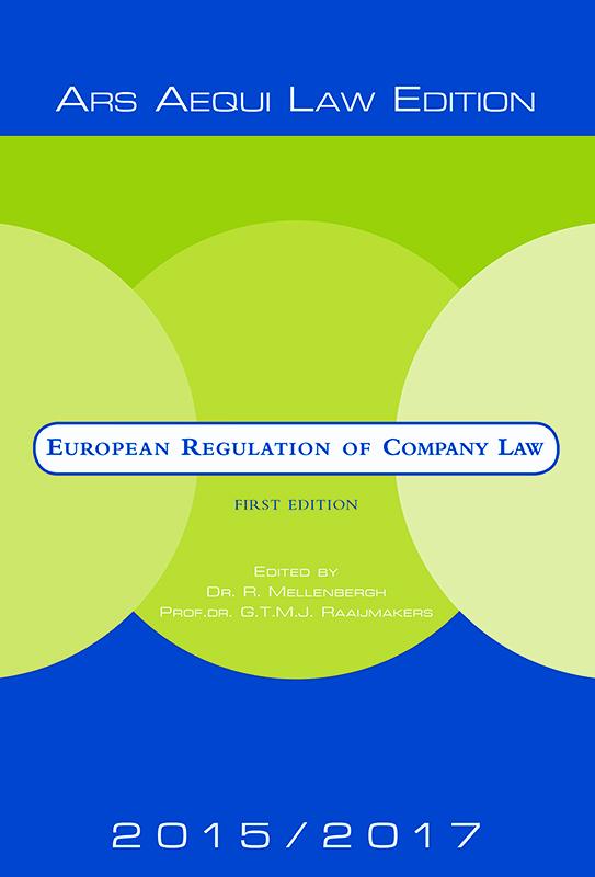 Omslag van European regulation of Company Law 2015/2016