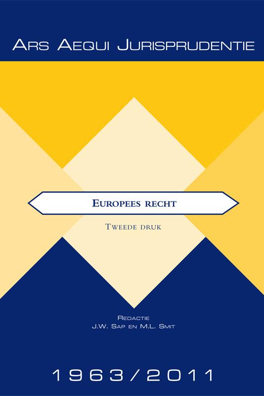 Omslag van Europees recht 1963-2011