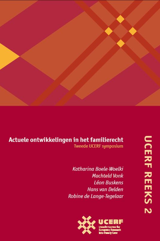 Omslag van 2 Actuele ontwikkelingen in het familierecht