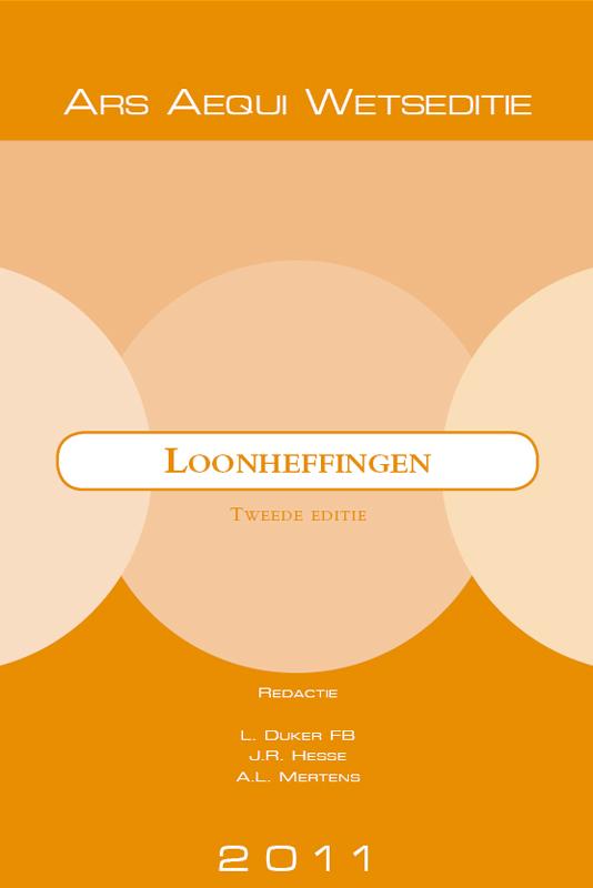 Omslag van Loonheffingen 2011