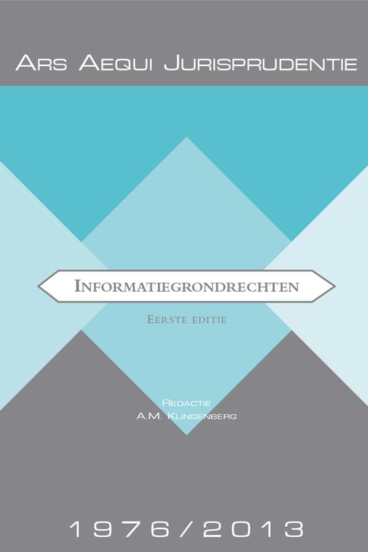 Omslag van Jurisprudentie informatiegrondrechten