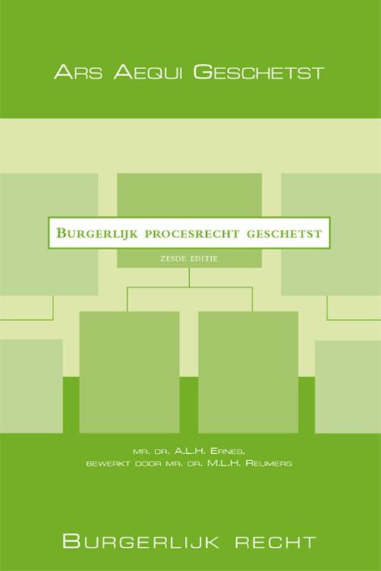 Omslag van Burgerlijk procesrecht geschetst