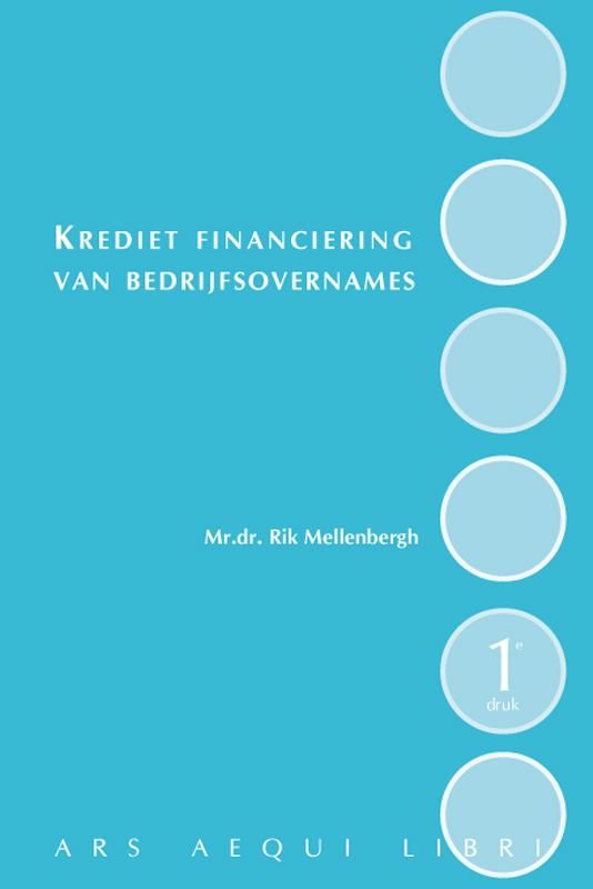 Omslag van Kredietfinanciering van bedrijfsovernames