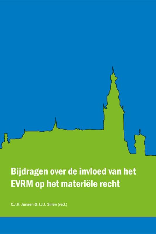 Omslag van Bijdragen over de invloed van het EVRM op het materiële recht