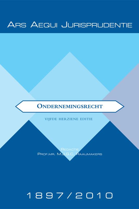 Omslag van Jurisprudentie Ondernemingsrecht 1897-2010
