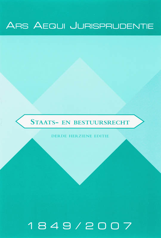 Omslag van Staats- en bestuursrecht