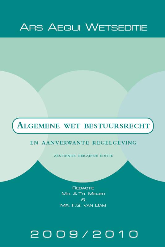 Omslag van Algemene wet bestuursrecht 2009/2010
