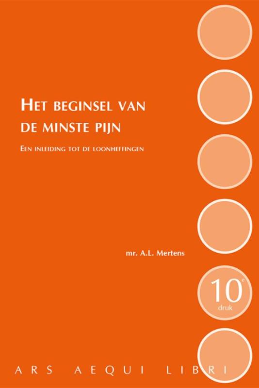 Omslag van Het beginsel van de minste pijn