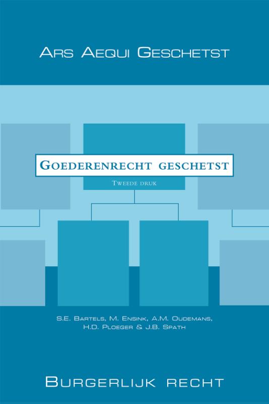 Omslag van Goederenrecht geschetst