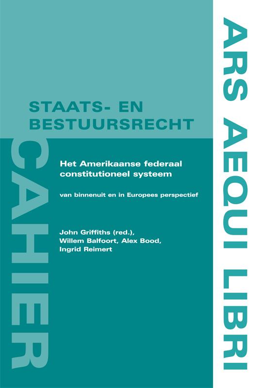 Omslag van Het Amerikaanse federaal constitutioneel systeem