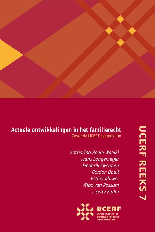 Omslag van Actuele ontwikkelingen in het familierecht