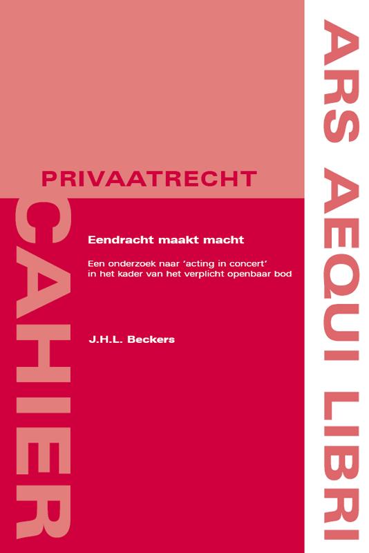 Omslag van Eendracht maakt macht
