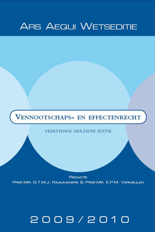 Omslag van Vennootschaps- & effectenrecht 2009/2010