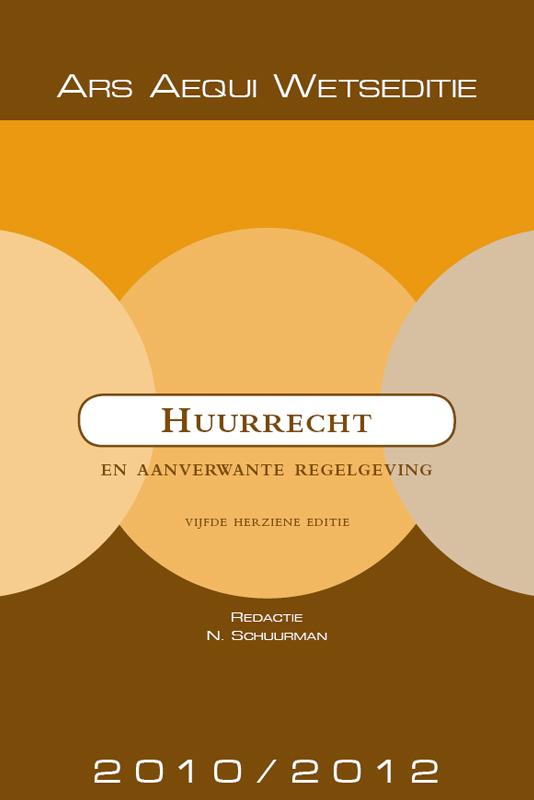 Omslag van Huurrecht 2010/2012