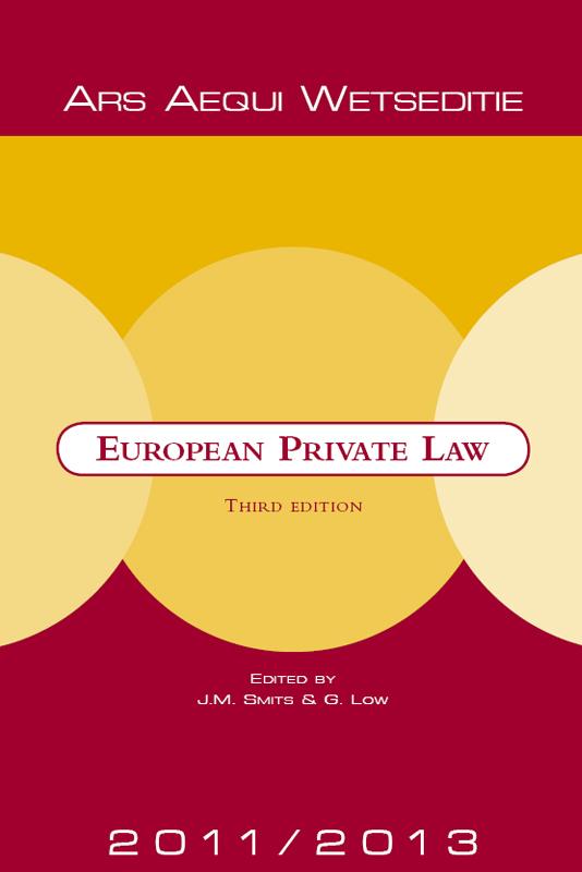 Omslag van European Private Law 2011/2013