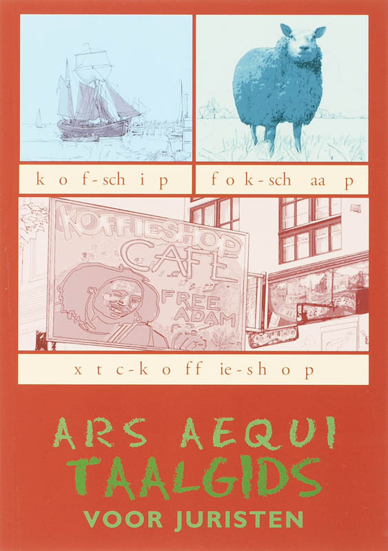 Omslag van Ars Aequi Taalgids voor juristen