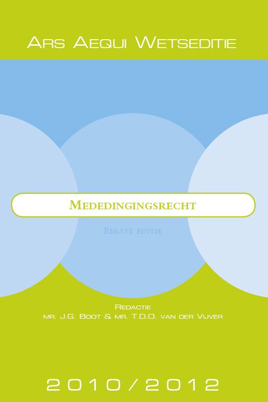 Omslag van Mededinging 2010/2012