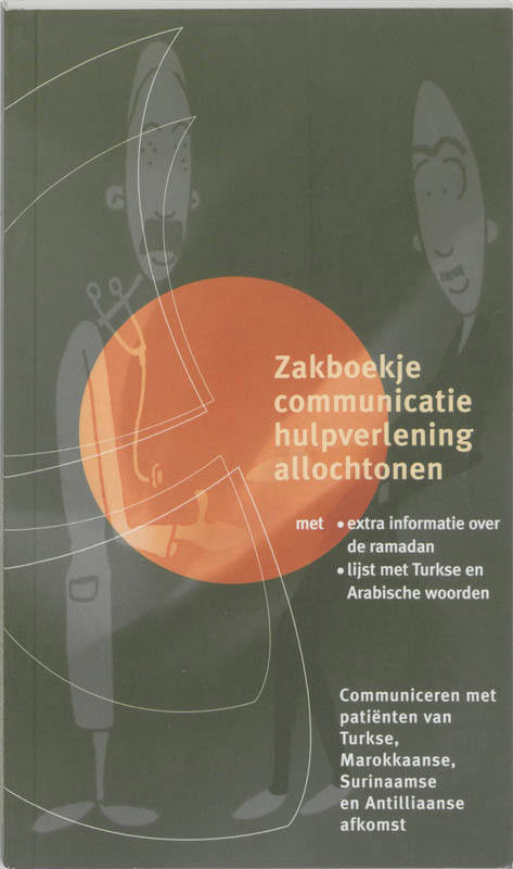 Omslag van Zakboekje communicatie hulpverlening allochtonen