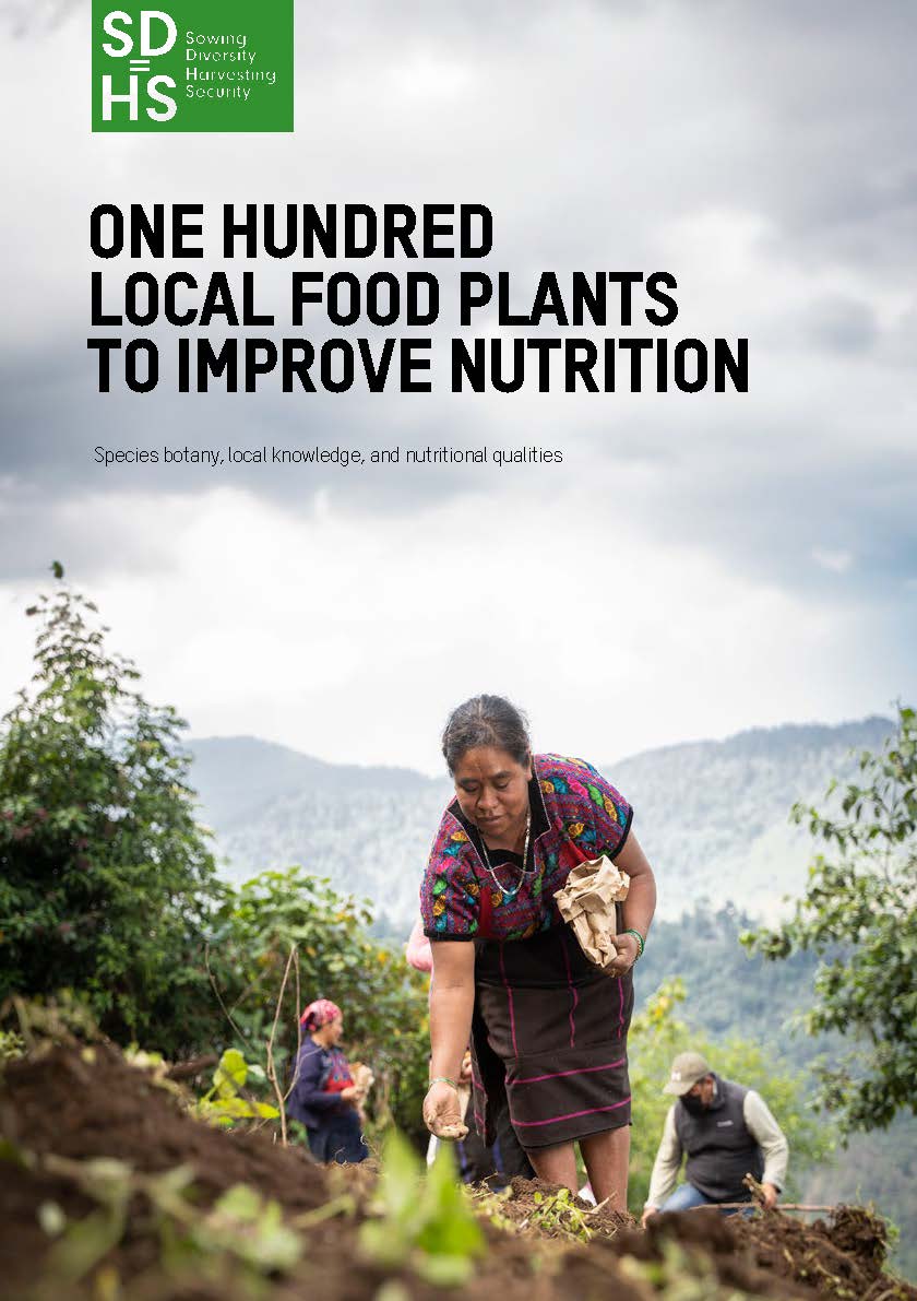 Omslag van One hundred local food plants to improve nutrition