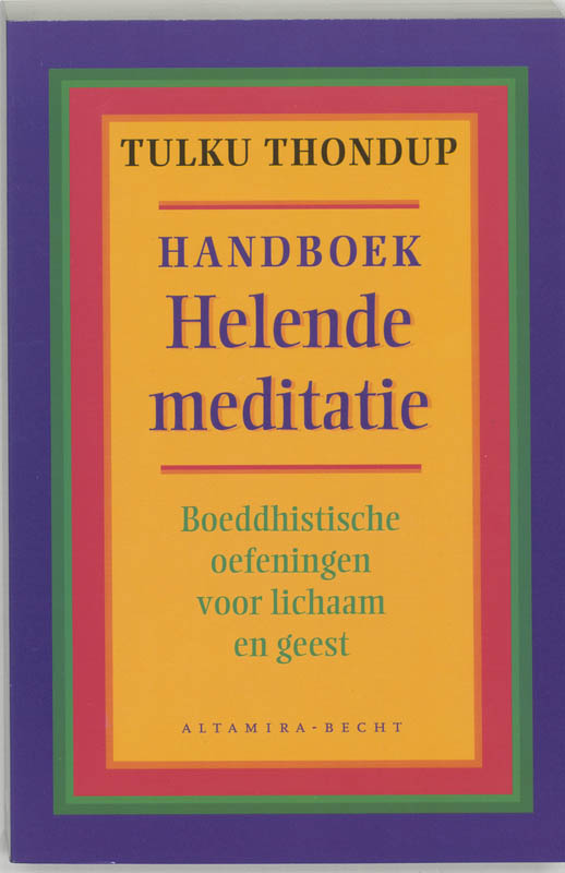 Omslag van Handboek helende meditatie