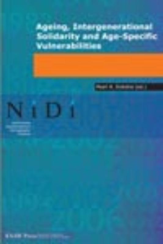 Omslag van Ageing, Intergenerational Solidarity and Age-Specific Vulnerabilities