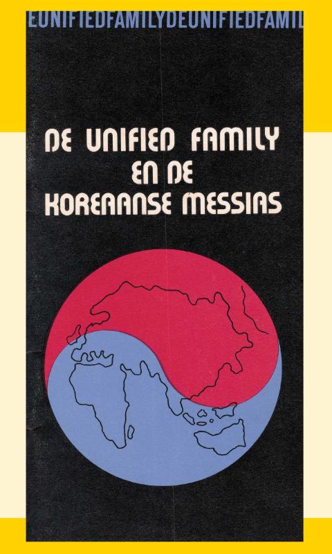 Omslag van De Unified Family en de koreaanse messias