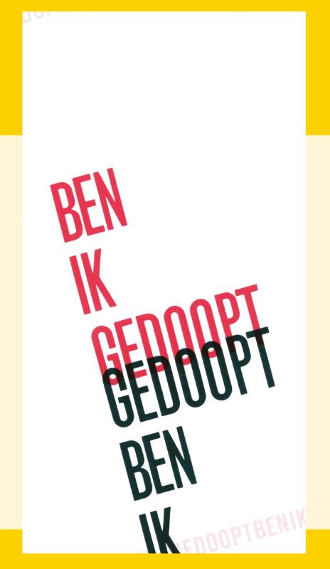 Omslag van Ben ik gedoopt?