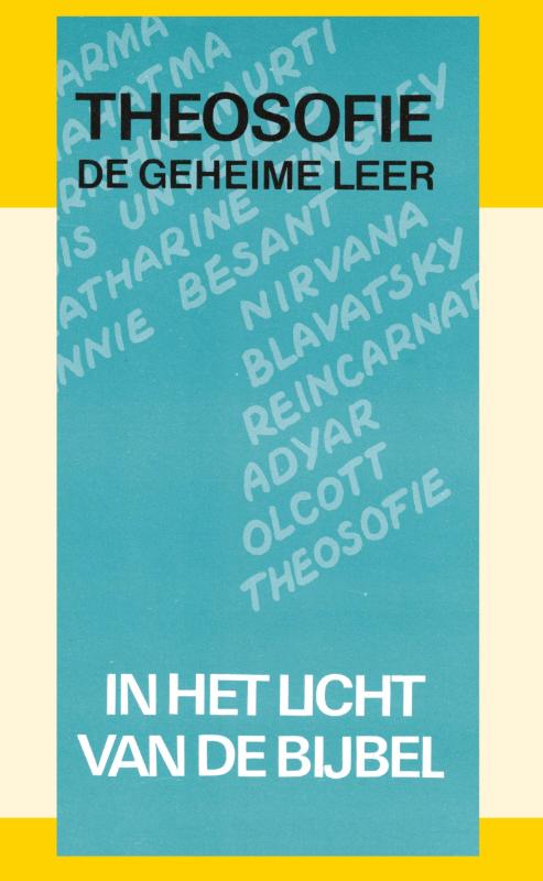 Omslag van Theosofie de geheime leer