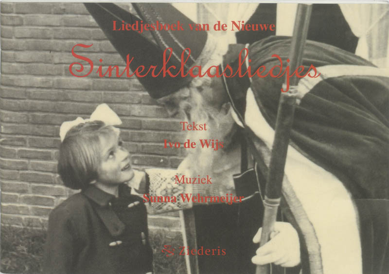 Omslag van Partituren voor piano van de Nieuwe Sinterklaasliedjes
