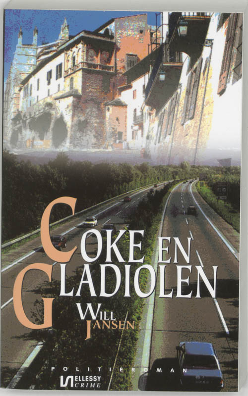 Omslag van Coke en gladiolen