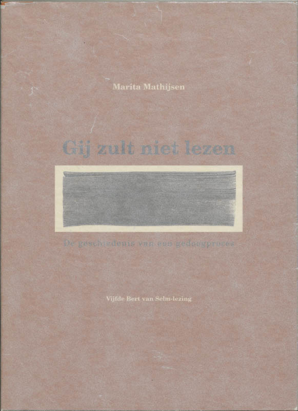Omslag van Gij zult niet lezen