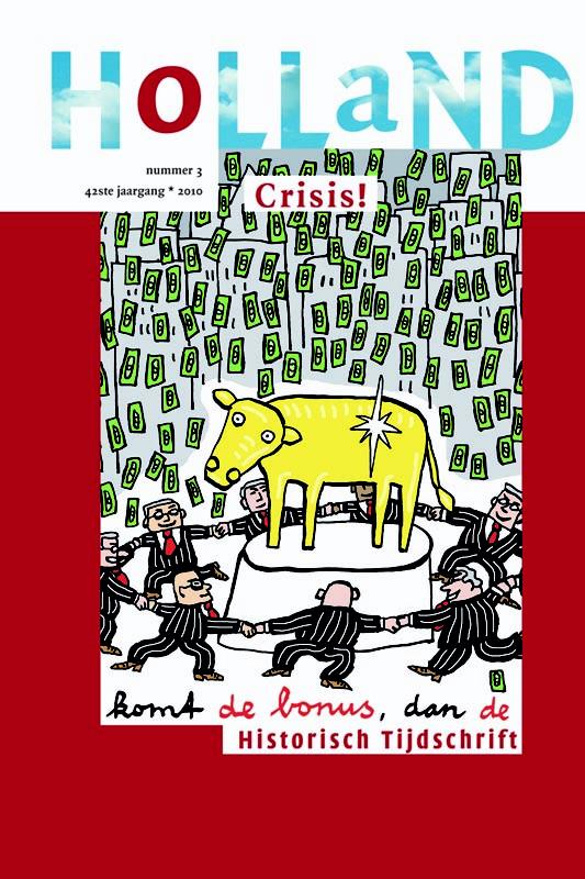 Omslag van CRISIS! THEMANUMMER HOLLAND HISTORISCH TIJDSCHRIFT