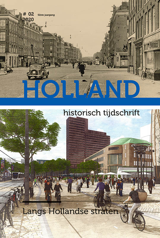 Omslag van Langs Hollandse straten