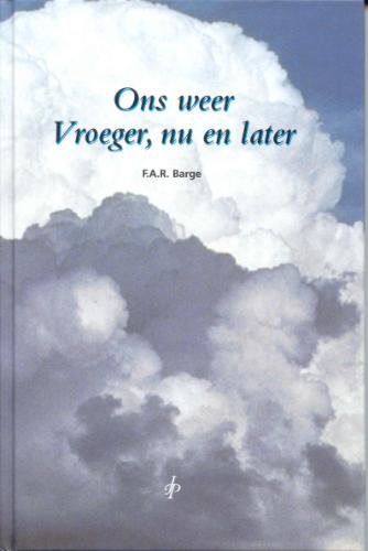 Omslag van Ons weer. Vroeger, nu en later