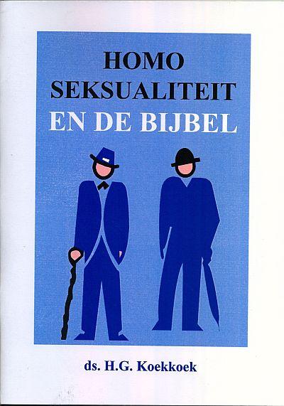 Omslag van Homoseksualiteit en de Bijbel