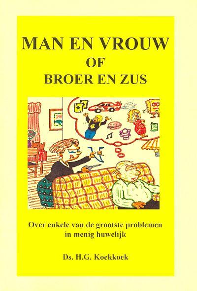 Omslag van Man en vrouw of broer en zus