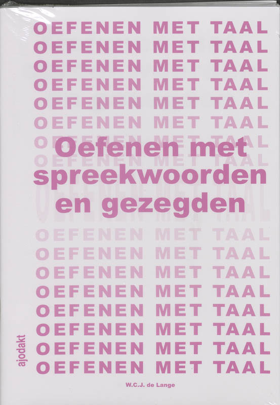 Omslag van Oefenen met taal spreekwoorden gezegden set 5 ex