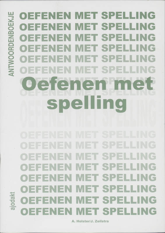 Omslag van Antwoordenboek