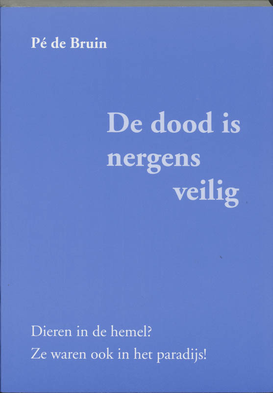 Omslag van De dood is nergens veilig