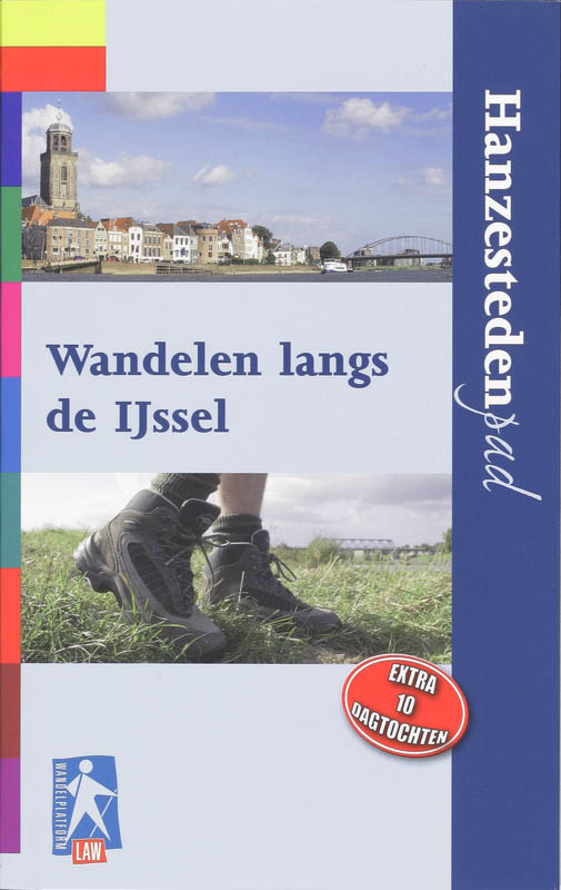 Omslag van Wandelen langs de IJssel