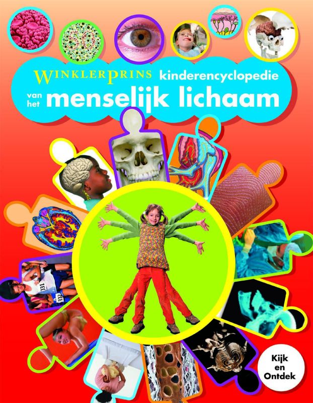 Omslag van Winkler Prins Kinderencyclopedie van het menselijk lichaam
