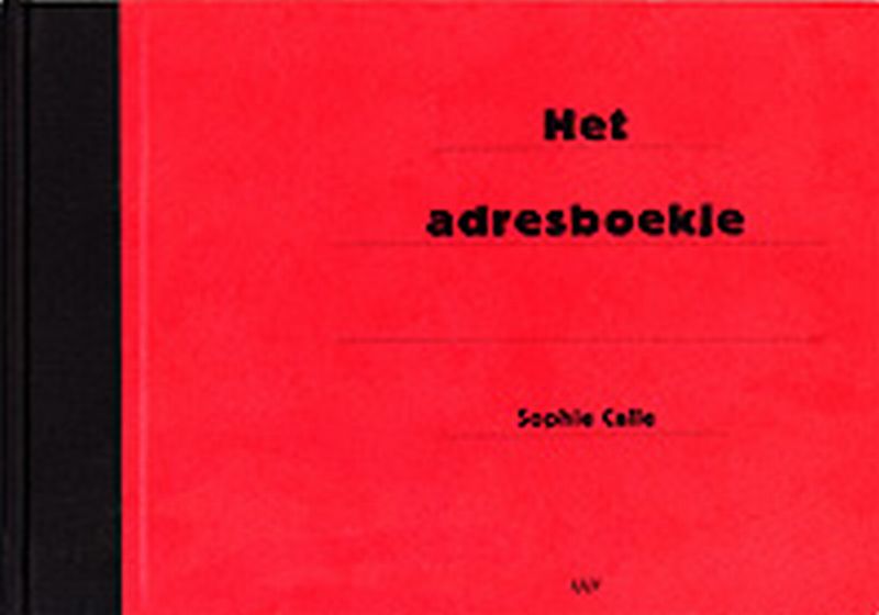 Omslag van Het adresboekje