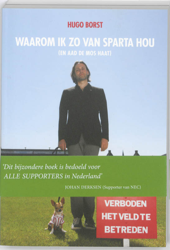 Omslag van Waarom ik van Sparta hou ( en Aad de Mos)