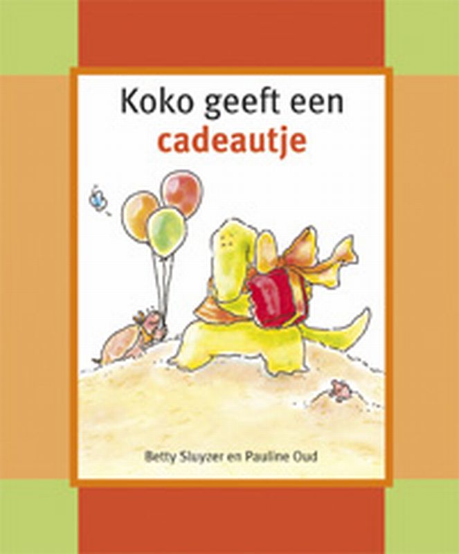 Omslag van Koko geeft een cadeautje