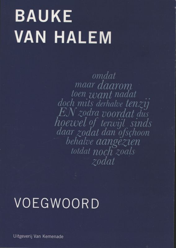 Omslag van Voegwoord
