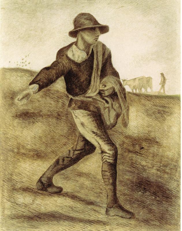 Omslag van The Sower - Vincent van Gogh in Etten