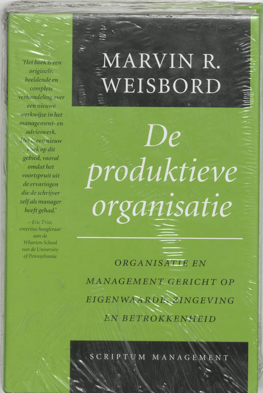 Omslag van De produktieve organisatie