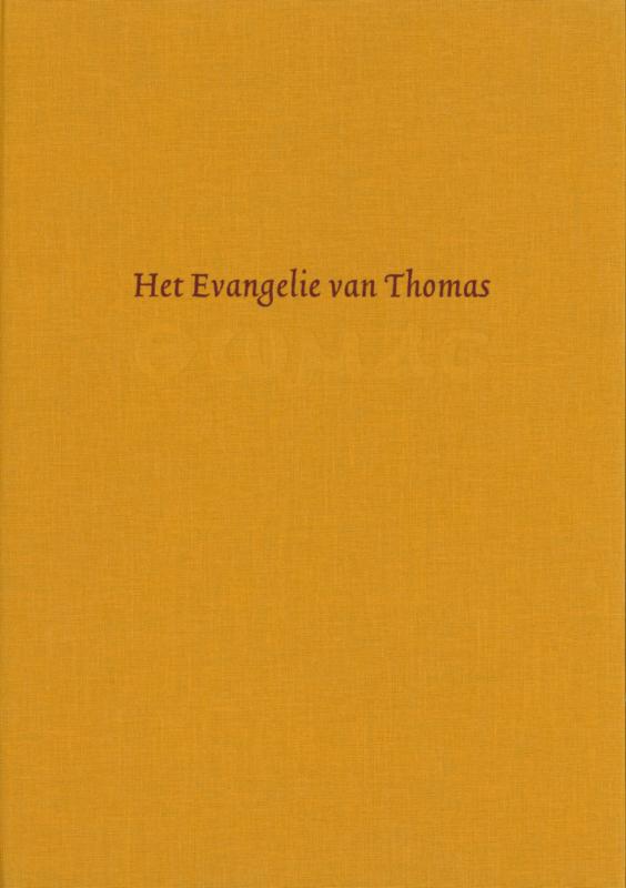 Omslag van Het evangelie van Thomas