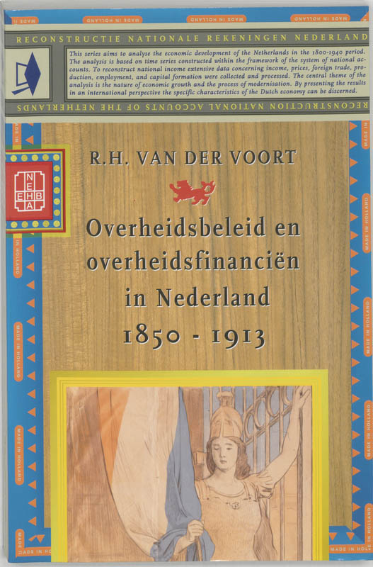 Omslag van Overheidsbeleid en overheidsfinancien in Nederland 1850-1913